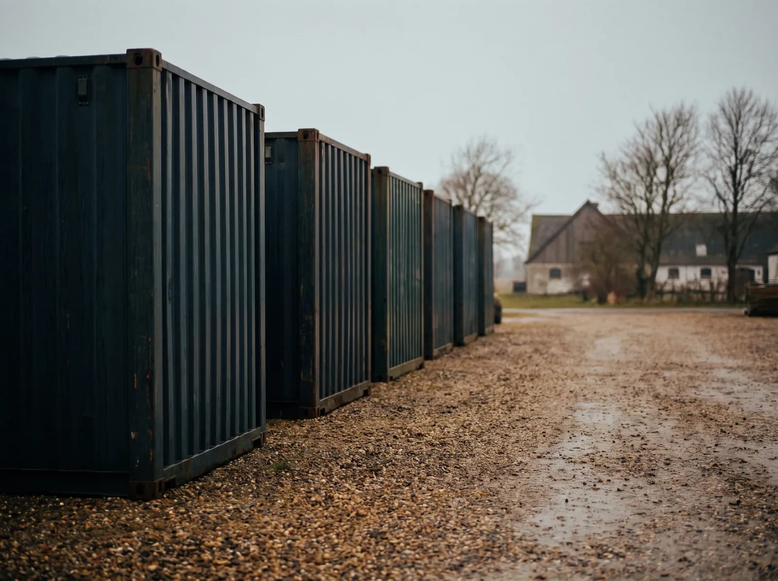 Outdoor storage containers